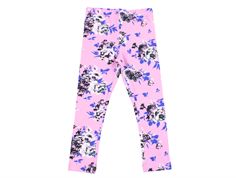 Name It pastel lavender big flower legging